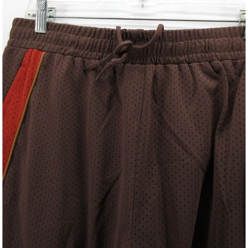 Stacy Adams Pants XL Track Warm Up Mesh Athleisure Drawtsring NEW